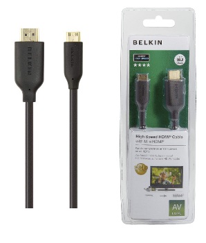 BELKIN HDMI - Mini HDMI kabel Gold, 3m