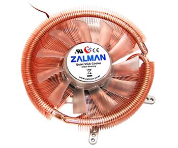 Celoměděný VGA chladič Zalman VF900-CU 92mm Blue LED Fan, chladiče pamětí