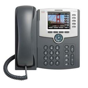 Cisco 5 Line IP tel., PoE, 802.11g,Blue, SPA525G2