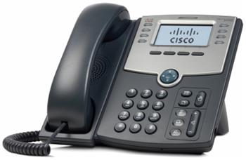 Cisco 8 Line IP tel., Display,PoE,PC Port, SPA508G