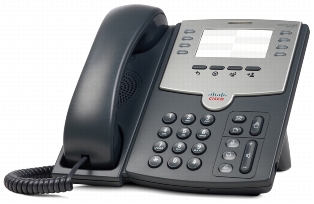 Cisco 8 Line IP tel., PoE, PC Port, SPA501G