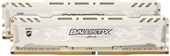 Crucial Ballistix Sport LT White 16GB (2x8GB) DDR4 2666