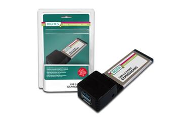 Digitus USB 3.0, 2-Port, ExpressCard, NEC D720200 chipset
