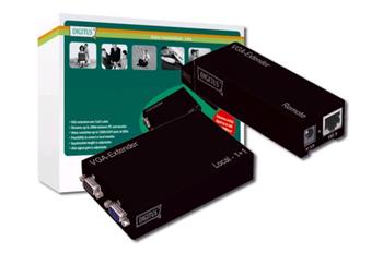 Digitus VGA Video Extender Cat5 až 180 m, 1local+1remote