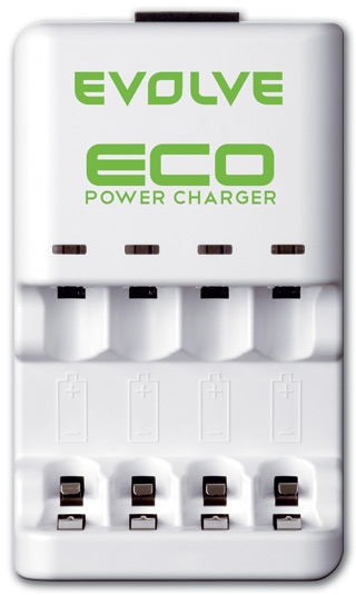 EVOLVE ECOcharger regenerátor jednoráz. baterií
