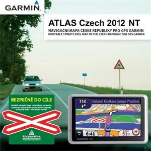 Garmin mapy ČR - ATLAS Czech 2012 NT upgrade - DVD