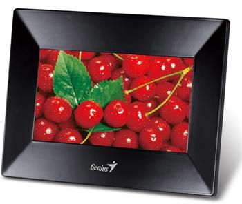 Genius fotorámeček DPF-700/ 7"/ SD+SDHC/ MMC/ MS - černý