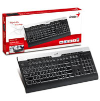 Genius Slimstar 220, PS/2, černá