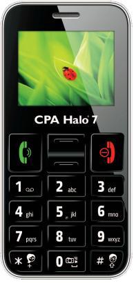 GSM telefon myPhone HALO 7 černý