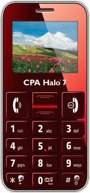 GSM telefon myPhone HALO 7 červený