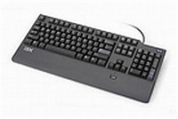 IBM USB černá CZ klávesnice s čtečkou otisku prstů