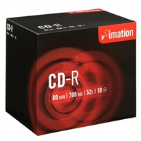 Imation CD-R(10-Pack)Jewel/52x/700MB