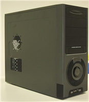 KME CX-8062 MIDI Tower ATX, PZ-500W, Black