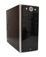 KME CX-Y662 MIDI Tower ATX PZ-500W, FW, Black