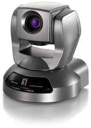 LevelOne FCS-1040 10/100Mbps Pan/Tilt/Zoom IP Camera, CCD, MPEG4/MJPEG