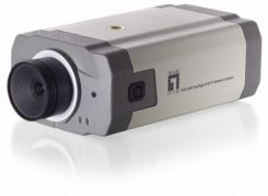 LevelOne PoE Indoor LowLight Camera 1/4"CCD, 4x digi. Zoom