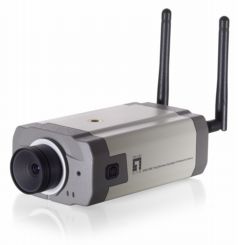LevelOne PoE Indoor LowLight Camera 1/4CCD, WLAN, 4x digi. Zoom