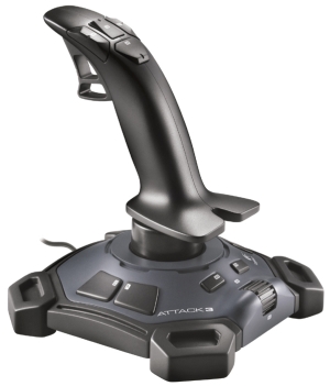 Logitech Joystick Attack 3, USB port (refresh)
