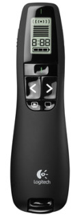 Logitech Wireless Presenter R800, 2.4 GHz, LCD,USB