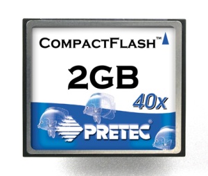 Pretec 2.0GB karta CompactFlash HighSpeed