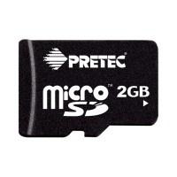 Pretec SD Micro karta - 2GB + SD adaptér