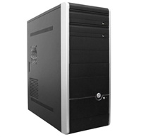 Redstar OEM03 MIDI TowerATX,4x5.25",1x3.5" 350W, 12FAN, black
