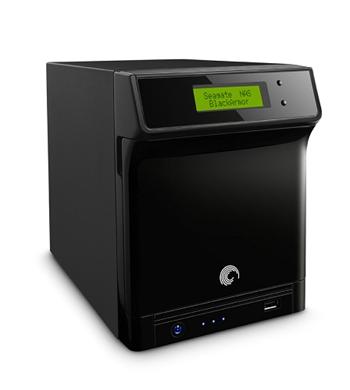 Seagate BlackArmor NAS 440 12TB (4x3TB) ext. LAN RAID HDD, LCD, šifr., SW, FTP