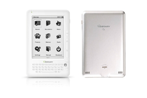 Sibrary G6 White ebook reader, 6´´ E-ink LCD, 2GB SD, FM tuner, repro