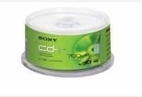 SONY CD-R 700MB, 30 ks (30CDQ80NSPD)