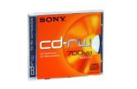SONY CD-RW 700MB, 4x, 1 ks (CD-RW700)
