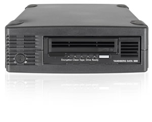 Tandberg LTO-5 HH Drive External kit black, BE, 1xCartr, SAS