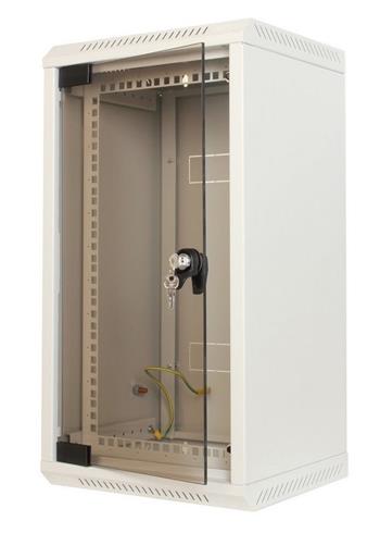 Triton 10" - 10U nebo 19" - 5U, rozvaděč jednodílný, 260mm celoskleněné dveře