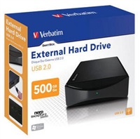 VERBATIM HDD 3.5" 7200 RPM 500GB USB 2.0