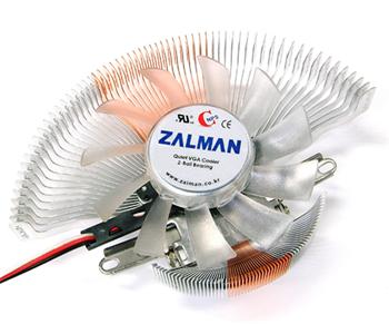 VGA chladič Zalman VF700-ALCU 80mm Blue LED Fan, chladiče pamětí