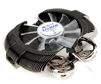 VGA chladič Zalman VF950 80mm Blue LED Fan, chladiče pamětí