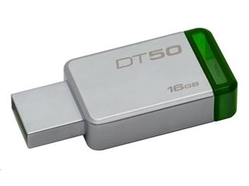 16GB Kingston USB 3.0 DT50 kovová zelená