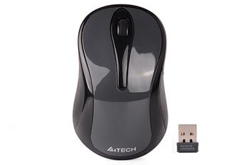 A4tech G3-280N, bezdrátová kancelářská myš V-Track, 1200 DPI, 2.4 GHz, černá/šedá