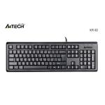 A4tech KR-92, kancelářská klávesnice, CZ/US, USB, Černá
