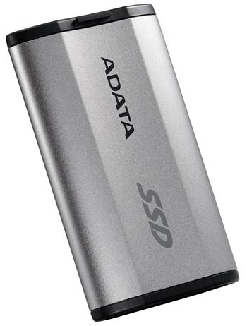 ADATA SD810 1TB SSD / Externí / USB 3.2 Type-C / 2000MB/s Read/Write / stříbrně-šedý