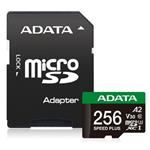 Adata Speed Plus/Micro SDXC/256GB/UHS-I U3 / Class 10/+ Adaptér
