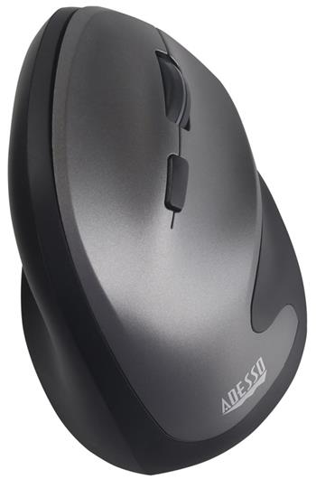 Adesso iMouse A20/ bezdrátová myš 2,4GHz/ vertikální ergonomická/ antimikrobiální/ optická/ 1000/1600/2400 DPI/ USB/ če