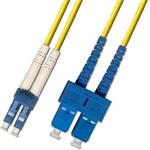 ADEX optický patch cord, 50/125 OM2, LC-SC, 1m, duplex