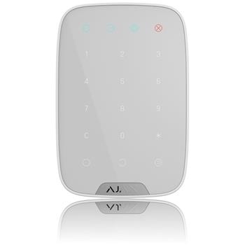 Ajax KeyPad (8EU) ASP white (38249) bezdrátová dotyková klávesnice