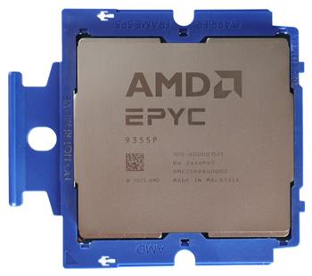 AMD EPYC 9355P / 3.55 GHz base / 32C / 64T / 256 MB / Socket SP5 / TRAY / 12m záruka
