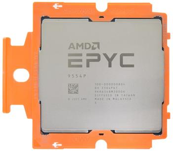 AMD EPYC 9554P / 3.1 GHz base / 64C / 128T / 256 MB / Socket SP5 / TRAY / 12m záruka