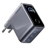 Anker Prime nabíječka/ 160W/ 3x USB-C/ displej/ stříbrná