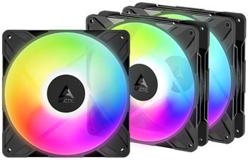 ARCTIC P14 Pro Reverse A-RGB (3-pack) - ventilátor do PC 140mm 4pin PWM PST reverzní design (balení