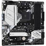 ASRock B550M Pro4 / AMD B550 / AM4 / 4x DDR4 DIMM / VGA / HDMI / DP / 2x M.2 / USB-C / mATX