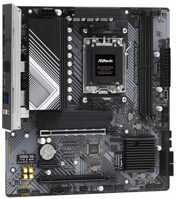 ASRock B650M-HDV/M.2 / AMD B650 / AM5 / 2x DDR5 DIMM / 2x M.2 / HDMI / DP / USB-C / mATX