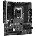 ASRock Z790M PG Lightning/D4 / Intel Z790 / LGA1700 / 4x DDR4 / 2x M.2 / HDMI / USB-C / mATX